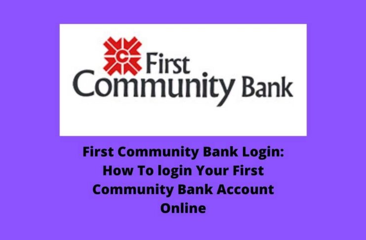 First Community Bank Login
